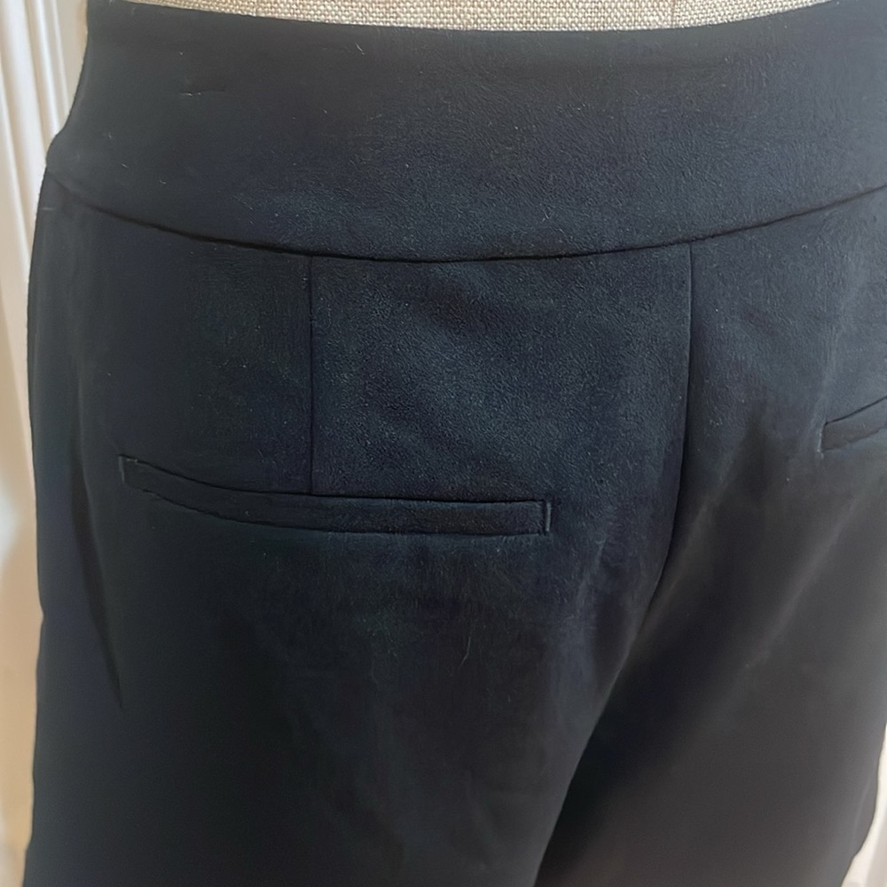 Ann Taylor loft black skort skirt shorts pockets black women’s size 0 - Picture 6 of 12